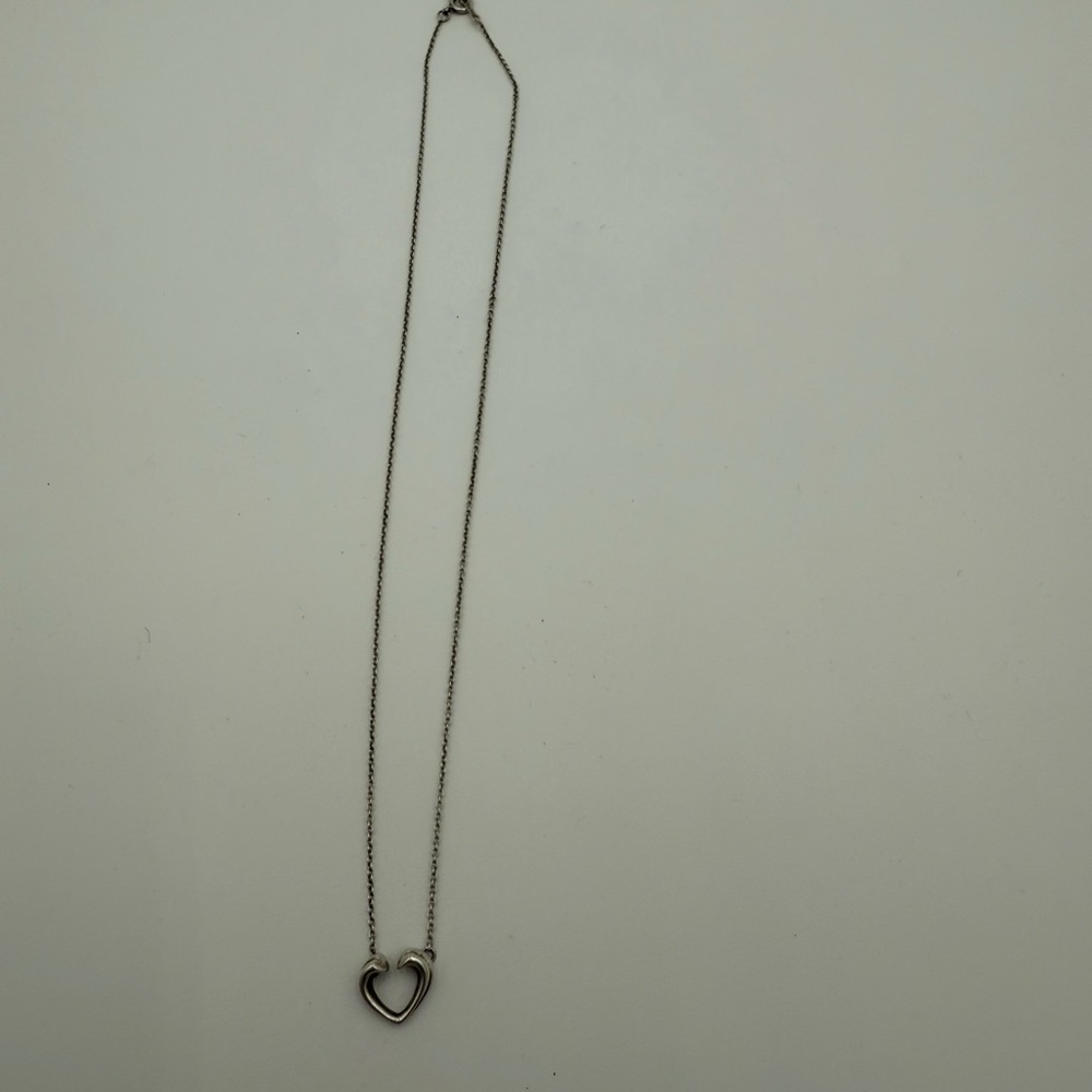 Tiffany & Co. Silver Heart Necklace